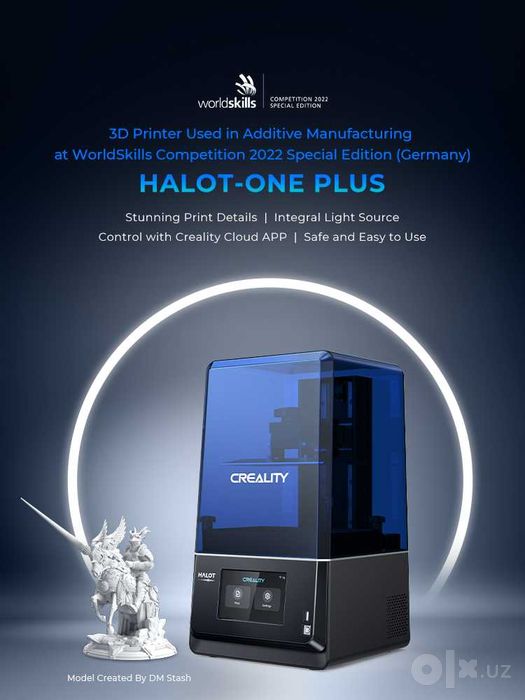Creality Halot-One Plus 4K resin printer + UW-01 yuvish stansiya