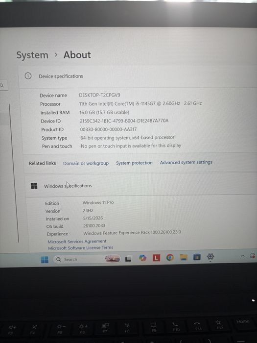 Vand leptop Lenovo ThinkPad