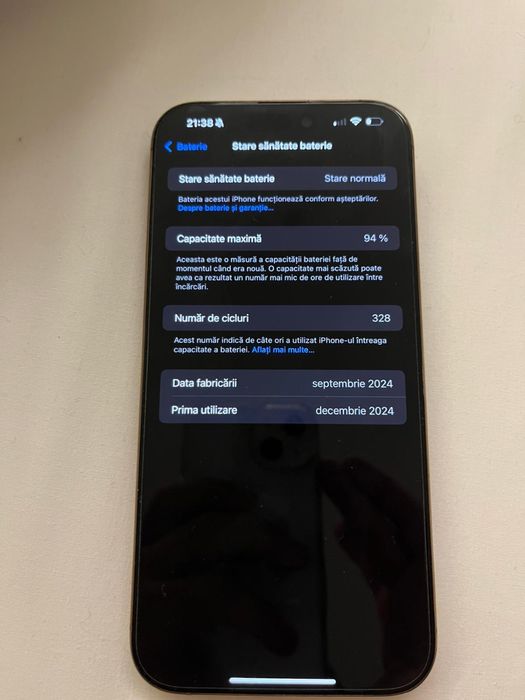 Iphone 16 pro max 256