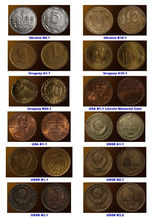 132 чуждестранни монети (вкл. сребърни) 1839 г - 2022 г от 29 държави