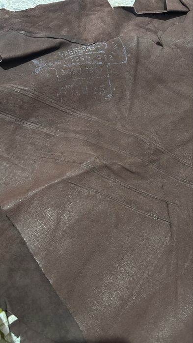 Продам листы натуральной кожи