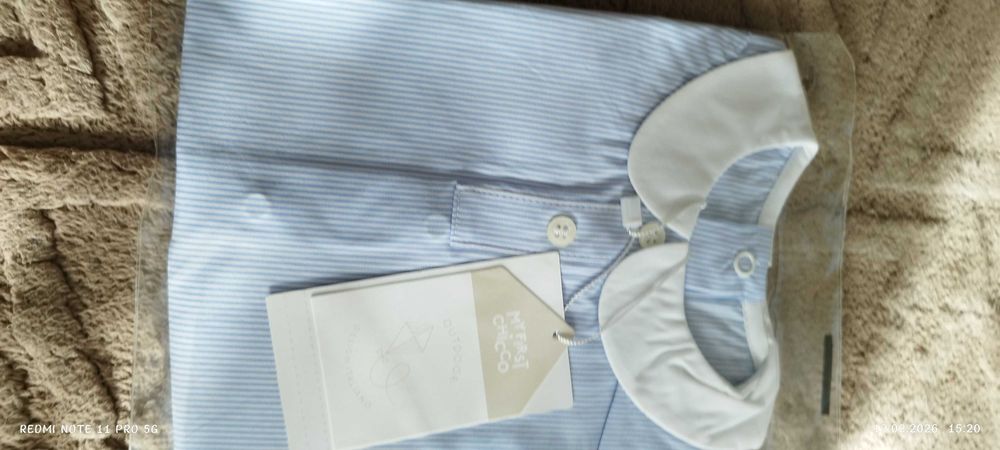 Чисто ново ризено боди Chicco – Стил и качество за Вашия джентълмен!