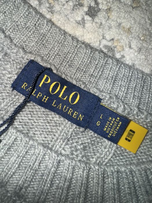 Polo Ralph Lauren Cable-Knit Cotton Sweater