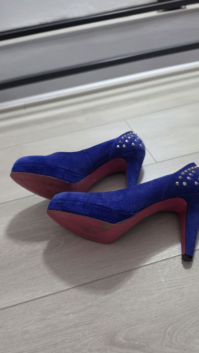 Pantofi piele intoarsa 37
