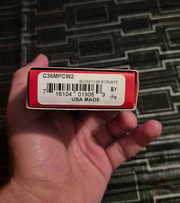 Spyderco military 2 Cru-wear нож