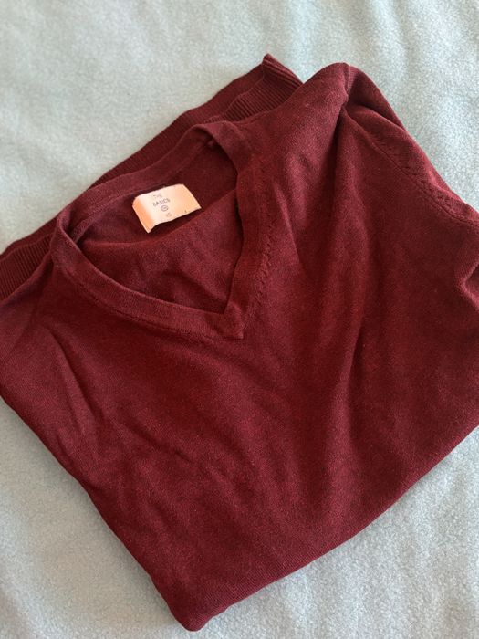 Pulover Bordo H&M