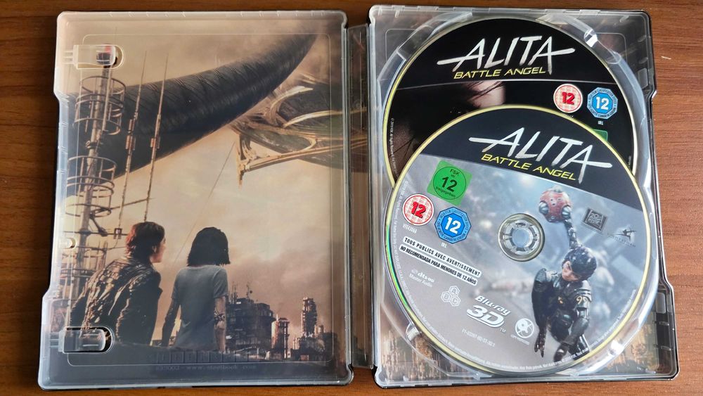 Vand steelbook Alita: Battle Angel, bluray 3D+2D, de James Cameron