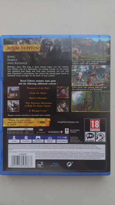Игра для ps4-Kingdom Come Deliverance