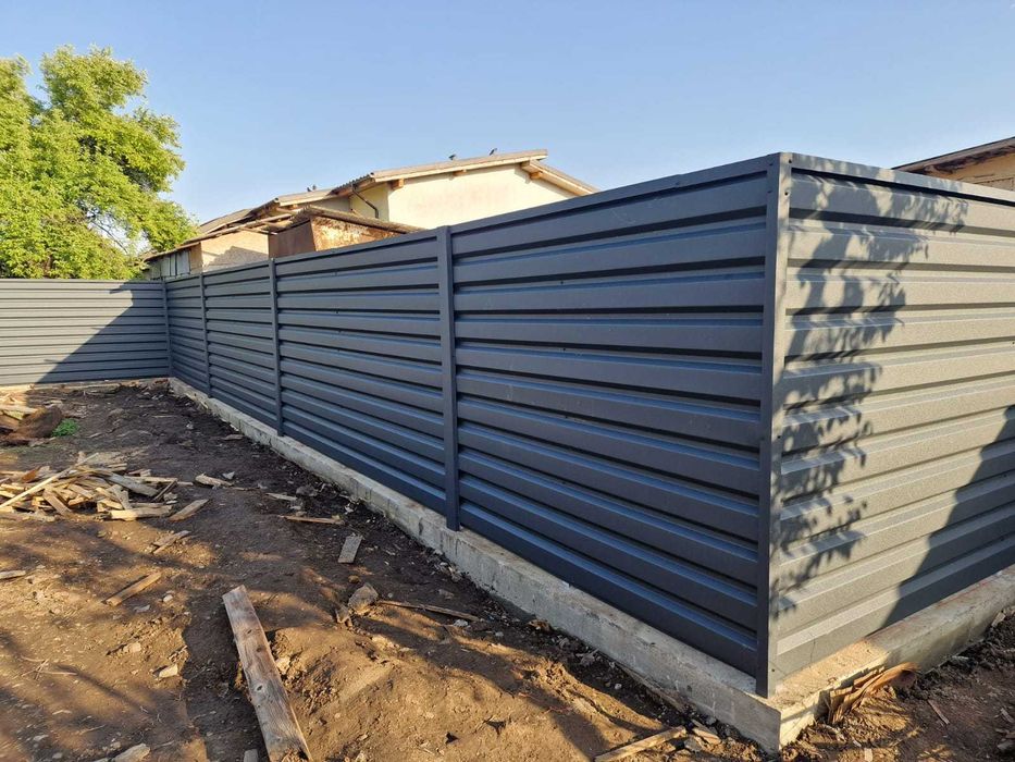 Garduri din panou stil jaluzele de diferite modele si dimensiuni