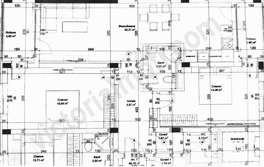 Продава се Тристаен апартамент в Велико Търново, Бузлуджа - 115 кв.м за 692 €/кв.м - Снимка #5