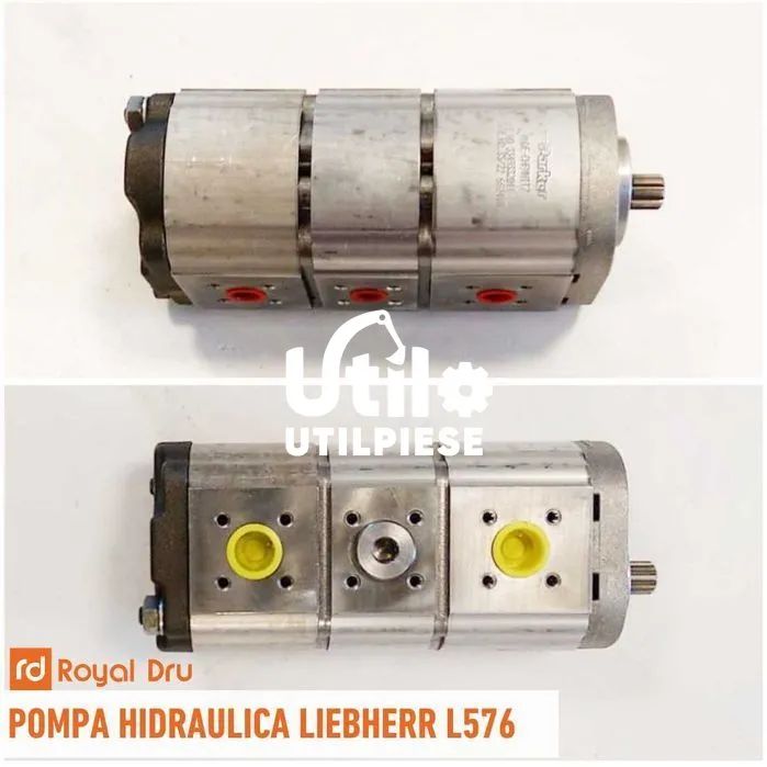pompa hidraulica franare liebherr l574 l576 l580 l586 + piese