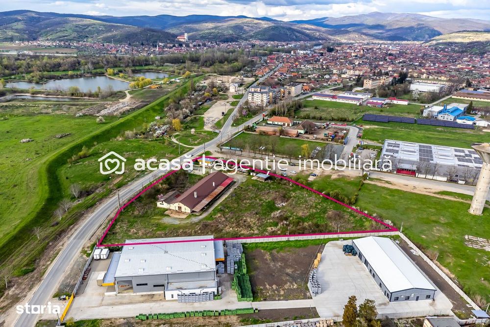 Hala industrială cu teren 10.495 mp – potențial supermarket, Lipova