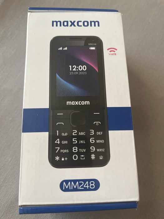 Telefon mobil Maxcom dual sim cu radio si lanterna sigilat