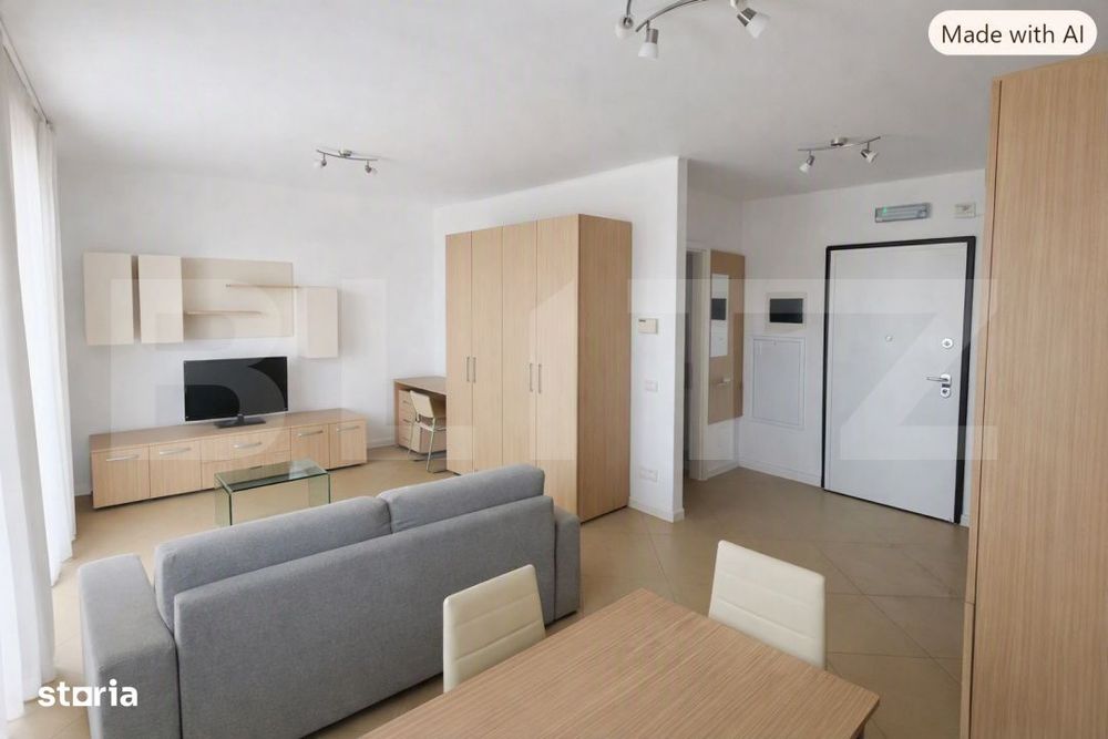 Garsoniera open space – 37 mp, balcon, view superb — fotografia 1