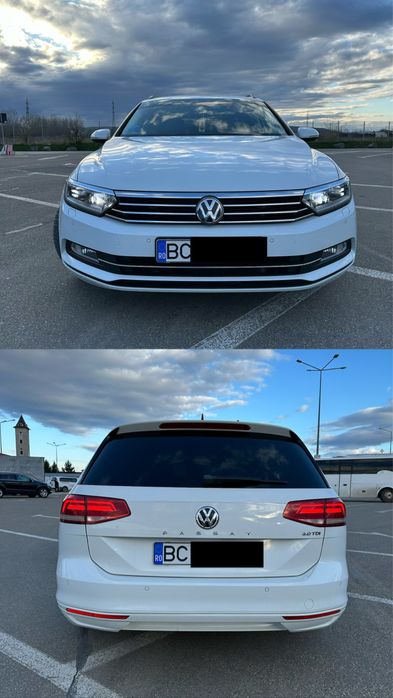 VW Passat B8 Variant 2.0 TDI DSG R-Line Interior / Navi / LED / Întreținut TOP