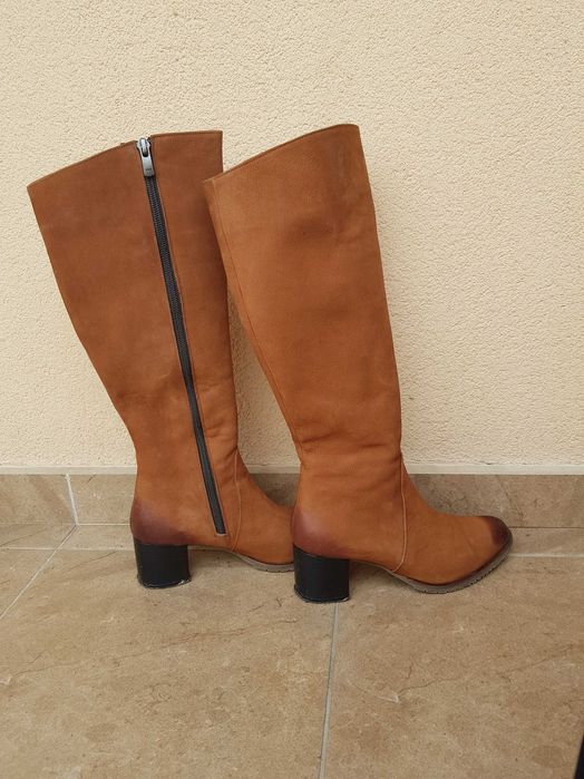 Дамски ботуши - естествена кожа