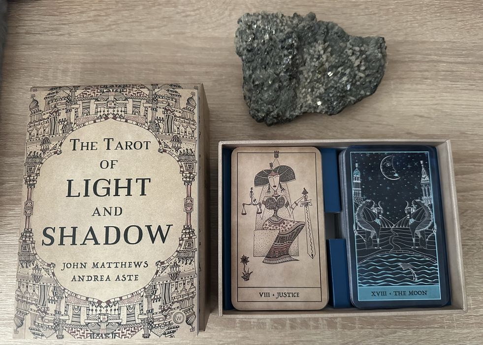 Ангелско таро с книга OSHO ZEN TAROT Таро карто LIGHT AND SHADOW