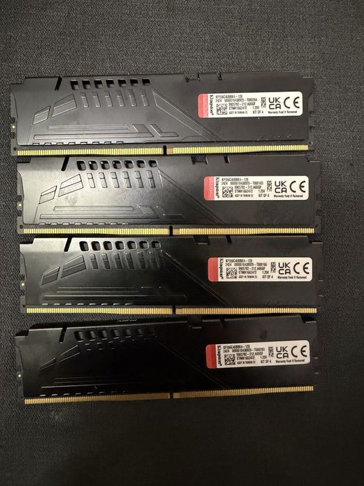 [XMP] KIT 128GB RAM DDR5 (4x32) 5600MHz CL40 Kingston FURY Beast