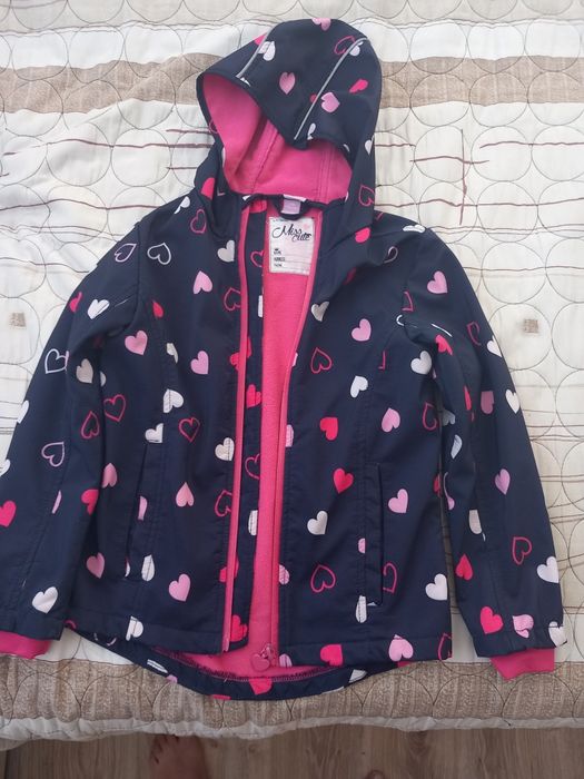 Детско яке за момиче на 7-8 години, размер 128