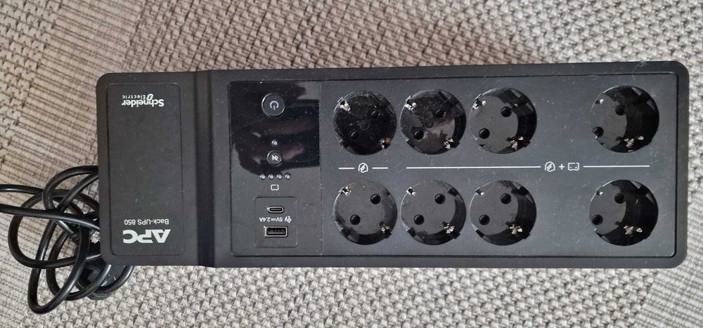 UPS APC BE850G2-GR Back-UPS, 850VA/520W, 8 prize Schuko