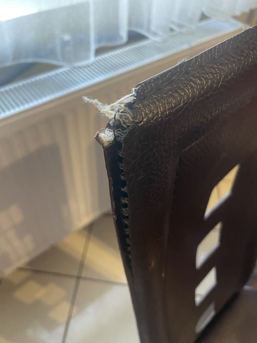 scaune de bucatarie din piele