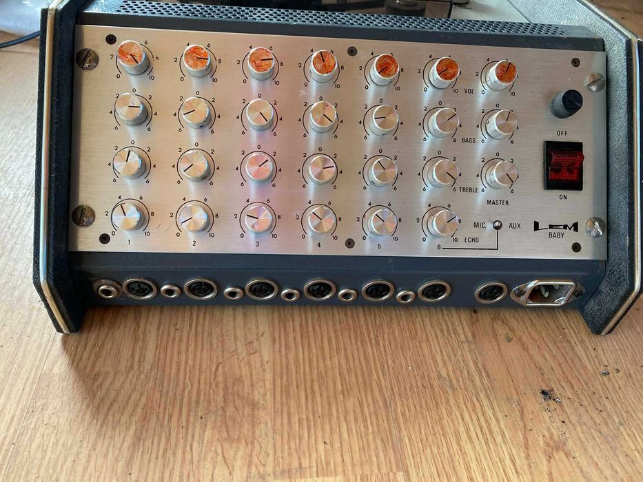 Vand LEM Baby Anii '70 - Mixer Amplificat Vintage Ecou pe bandă