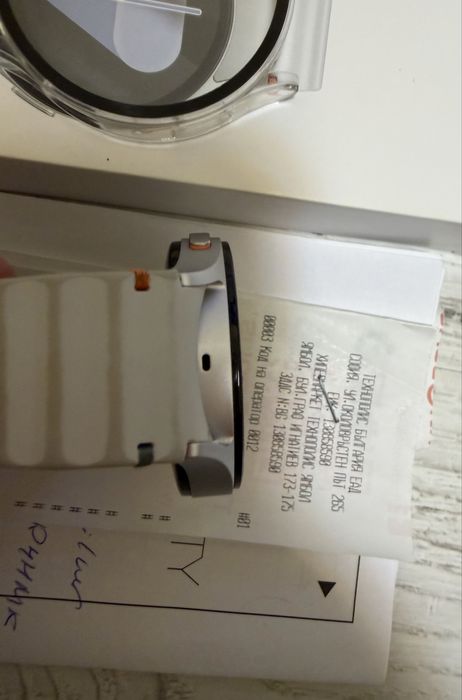 КАТО НОВ Samsung Watch 7 Silver 44мм. 24м. ГАРАНЦИЯ ПОДАРЪК