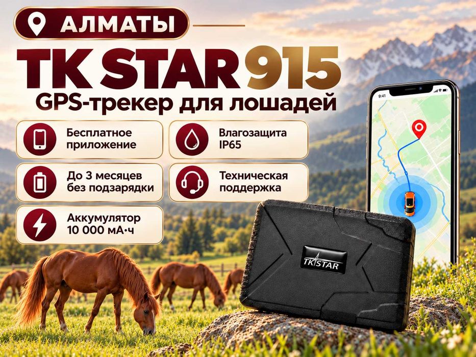 GPS трекер для лошадей. Жпс жылқыға