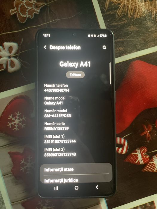 Vand samsung galaxy a41