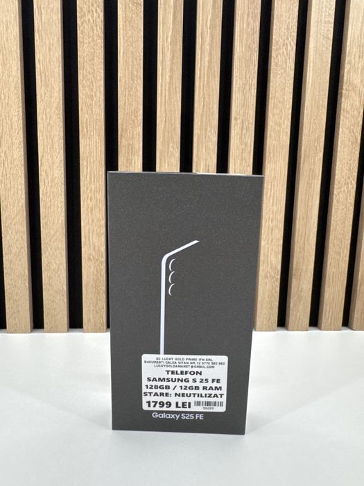 Samsung S25 Fe 128Gb/12 Gb Ram NOU! GARANTIE/FACTURA #58209
