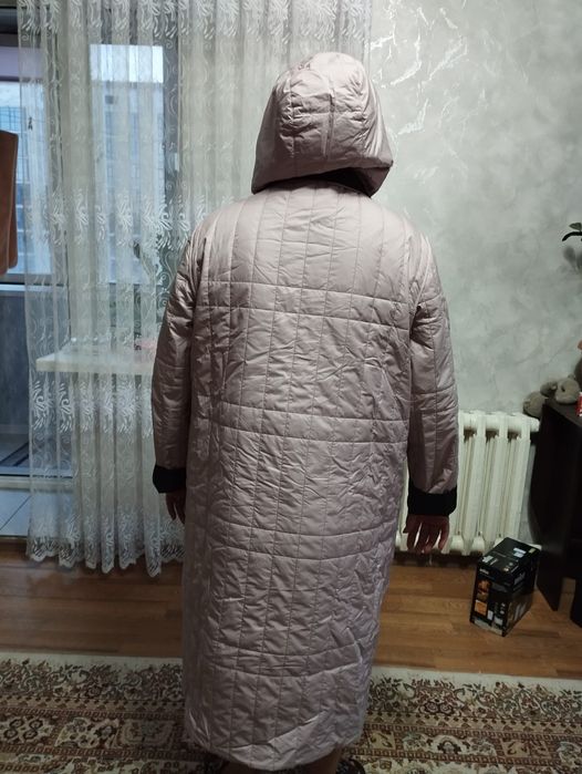 Двухстороннее осеннее пальто.