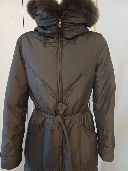 Palton cu puf de gasca