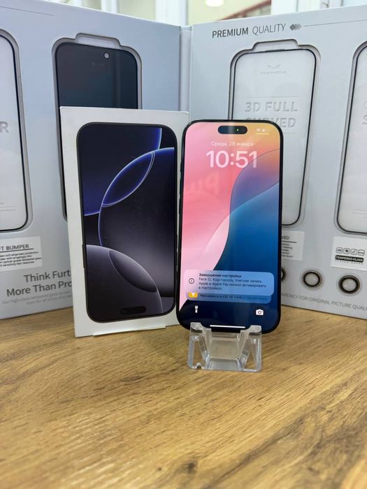 Ip 16 pro 256 гб 100% E-Sim Pintel.kz