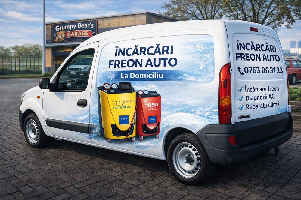 Incarcare Freon Auto r134 1234yf