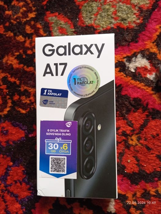 Samsung A17 black