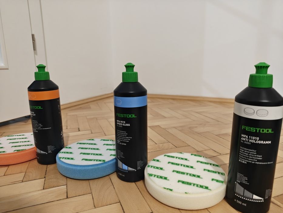 Polish festool și bureții aferenti