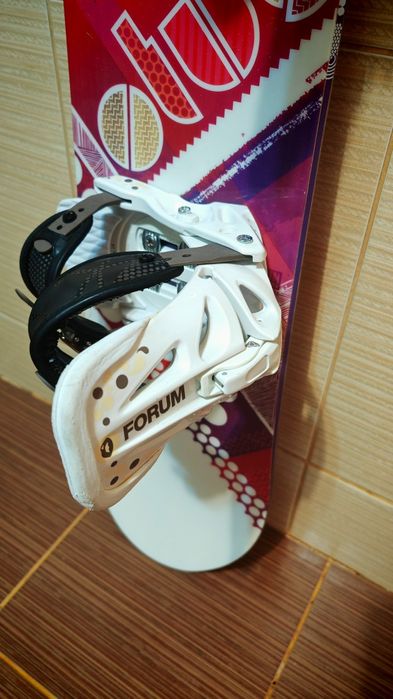 Placa snowboard Salomon 140 cm -boots burton