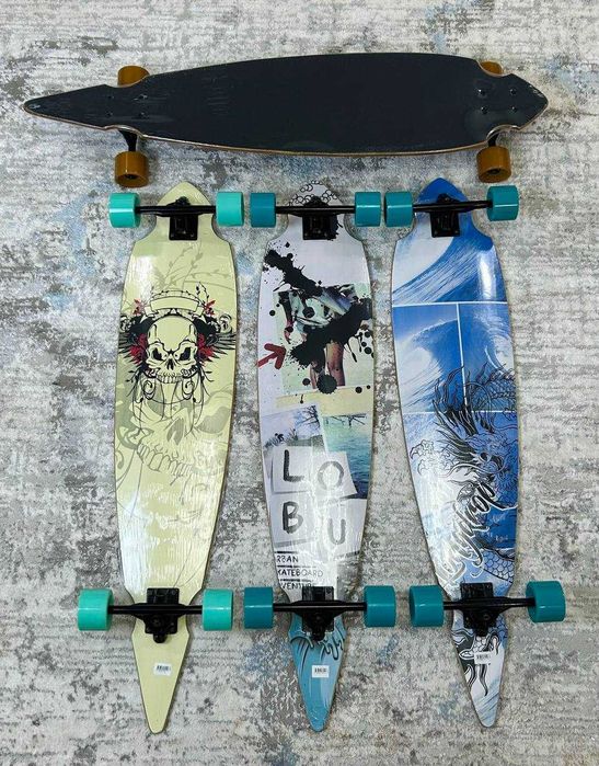 Лонгборды Ассортимент. Скейтборд. Longboard. Skeyt. Dastavka bor