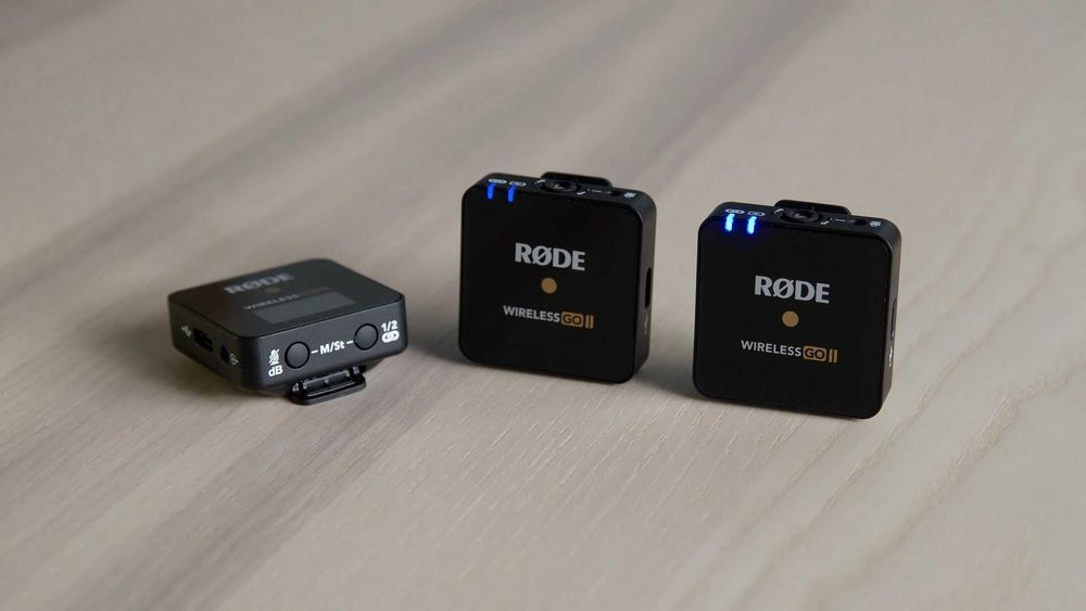 Sistem microfoane wireless Rode Wireless GO II (Kit cu 2 transmitatoare)