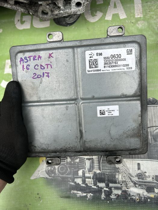 Calculator  motor Opel Astra K 1.6 cdti 2017