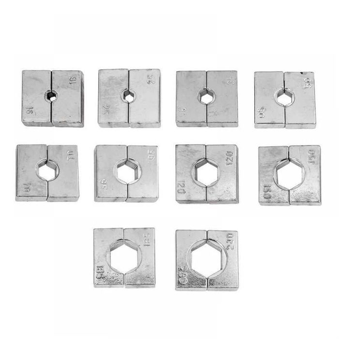 НЕМСКИ Хидравлични клещи за кербоване RockForce 9T 16-240 мм+ЛЕД ФЕНЕР