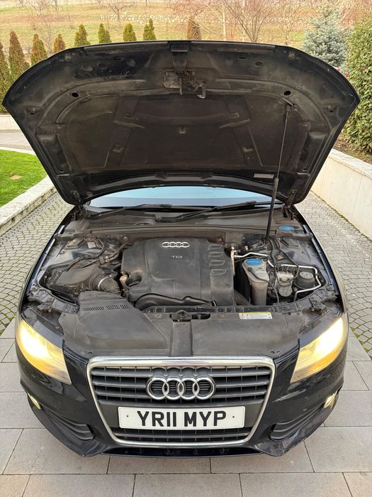 Bara fata completa Audi A4 b8 + grila + proiectoare