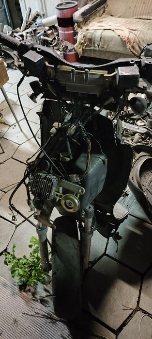 Мопед китайский не в сборе