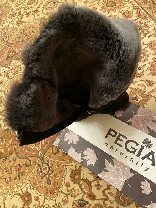 Новые Сапоги замша черные размер 38