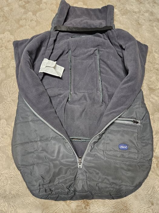 Chicco Чувалче за количка, универсален, тъмно сив цвят, термо.Като нов