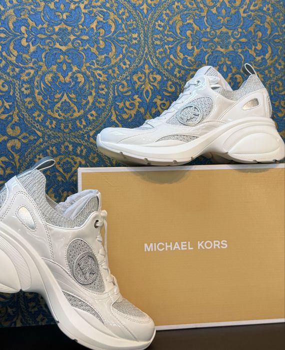 MICHAEL KORS сникърси металик дамски 24.5см