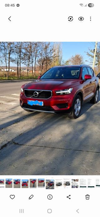 Volvo XC 40 Proprietar ,inmatriculata in tară luna 11 /2024 Motor 20D, 175000km
