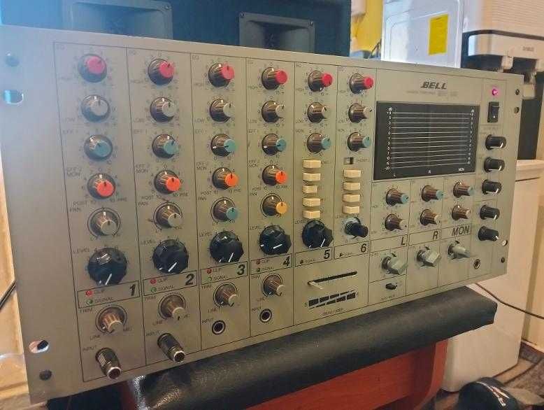 amplificator statie mixer de putere profesional BELL MDA 624
