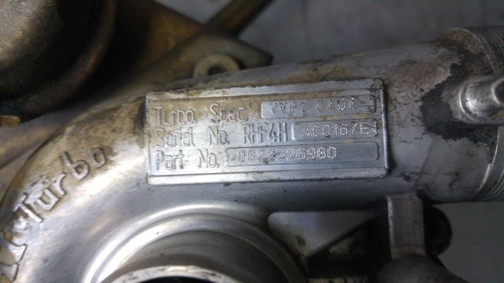 Turbina 2.0 hdi rhy peugeot 207 308 partner citroen c5 9622526980 ⭐⭐⭐⭐⭐