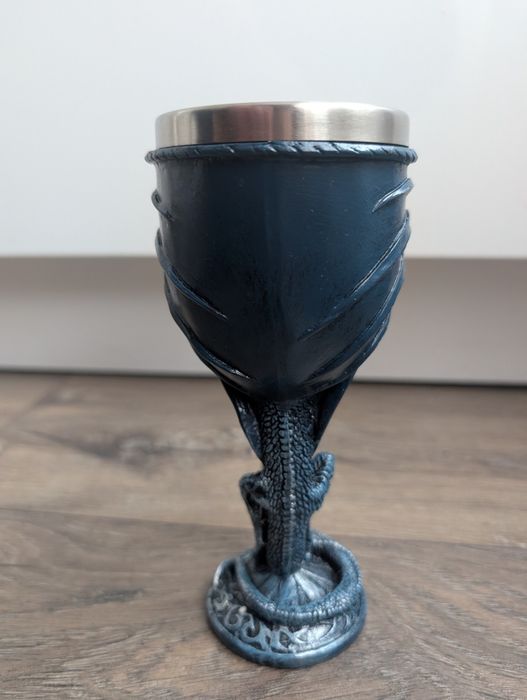 Средновековна чаша бокал дракон Dungeons and dragons